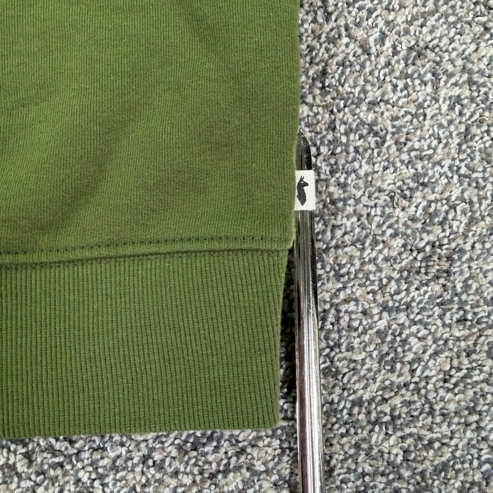 Cotopaxi Do Good Crewneck Sweatshirt Men Large Olive Green Organic Cotton Fleece - Picture 5 of 12